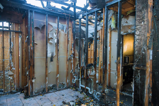 Professional Emergency Fire Cleanup technician working in South Haven, MN